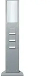Gira Energies&auml;ule h=769mm alu mit Lichtelement Symbol 134226