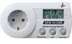 NZR Wechselstromz&auml;hler B 16A elektr digi Energiemessger&auml;t SEM16+ 1ph 16A 50Hz