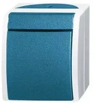Busch-Jaeger Kreuzschalter AP 2601/7 W-53