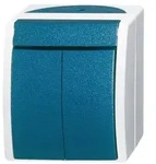 Busch-Jaeger Serienschalter AP 2601/5 W-53