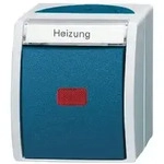 Busch-Jaeger Heizungsnotschalter ocean Aus 2pol. mit Namensschild 2601/2SKWNH-53