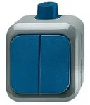 Busch-Jaeger Serienschalter 16 A, 250 V~ AP Duro 2000 WDI/2300 EWDV 2601/5WDI
