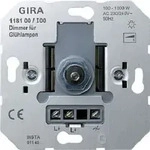 Gira Gl&uuml;hlampen-Dimm-Einsatz 100-1000W mit Druck-Wechselschalter 118100