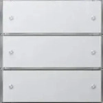 Gira KNX Tastsensor 3 Basis 3-fach Fl&auml;chenschalter Reinweiss 2023112