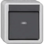 Gira KNX Taster BA 1-fach grau Aufputz 1 Punkt 515130