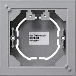 Gira Aufputz-Geh&auml;use 1-fach flach System 55 alu 021926