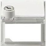 Gira Zwischenplatte System 2000 TX_44 gleiche Schliessu.reinweiss 069766