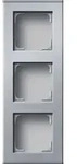 Gira Profil 3-fach Profil 55 aluminium 136326