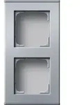 Gira Profil 2-fach Profil 55 aluminium 136226