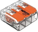 WAGO Compact-Verbindungsklemme 3-Leiter bis 4qmm 221-413