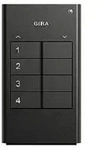 Gira Funk Handsender 4-fach eNet Anthrazit 535410