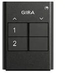 Gira Funk Handsender 2-fach eNet Anthrazit 535210