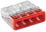 WAGO Verbindungsdosenklemme 4x 0.5-2.5 rot 2273-204