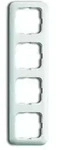 Busch-Jaeger Rahmen 4-fach alpinwei&szlig; senk.+ waager. 2514-214