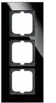 Busch-Jaeger Rahmen 3-fach carat Glas schwarz 1723-825