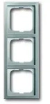 Busch-Jaeger Rahmen 3-fach pur edelstahl 1723-866K