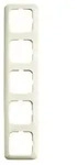 Busch-Jaeger Rahmen 5-fach Duro 2000 SI weiss 2515-212