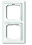 Busch-Jaeger Rahmen 2-fach, studiowei&szlig;, f&uuml;r Busch-axcent&reg; linear &ndash; 1722-184K