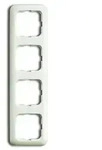 Busch-Jaeger Rahmen 4-fach wei&szlig;, senk.+ waage. 2514-212