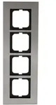 Busch-Jaeger Rahmen 4-fach carat edelstahl 1724-860