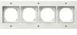Gira Abdeckrahmen 4-fach Reinwei&szlig; TX44 021466
