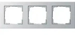 Gira Abdeckrahmen 3-fach Aluminium E2 021325
