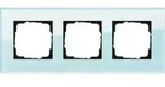 Gira Abdeckrahmen 3-fach Esprit Glas mint 021318