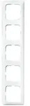 Busch-Jaeger Rahmen 5-fach Reflex SI Linear alpinweiss 2515-214K-102