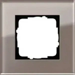 Gira Abdeckrahmen 1-fach Esprit Glas umbra 0211122