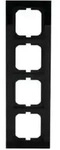 Busch-Jaeger Rahmen 4-fach axcent schwarz 1724-281