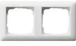 Gira Rahmen 2-fach Standard 55 reinweiss seidenmatt 021204