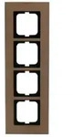 Busch-Jaeger Rahmen 4-fach carat bronze 1724-821