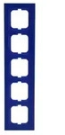 Busch-Jaeger Rahmen 5-fach blau 1725-288
