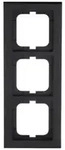 Busch-Jaeger Rahmen 3-fach axcent schwarz 1723-281
