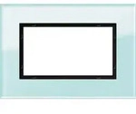 Gira Abdeckrahmen 1,5-fach Esprit Glas Mint 100118