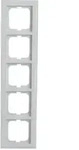 Busch-Jaeger Abdeckrahmen 5-fach Busch-axcent 1725-280