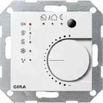 Gira EIB-Stetigregler 4-fach System 55 reinweiss gl&auml;nzend 210003