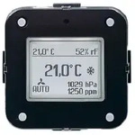 Busch-Jaeger Raumtemperaturregler UP mit CO2/Feuchte-Sensor 5 Bin&auml;reing. 6109/28