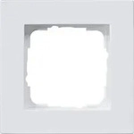 Gira Abdeckrahmen 1-fach E2 Reinweiss matt 0211225