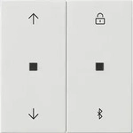 Gira Jalousie- + Schaltuhr Bluetooth Sys.55 Reinwei&szlig; 536703