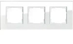 Gira Abdeckrahmen 3-fach Esprit Glass weiss 021312