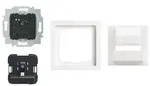 Busch-Jaeger PowerDock-Set mit Lightning studioweiss 6480-84