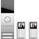 Gira ZFH-Paket Video System 106 Edelstahl 2417000