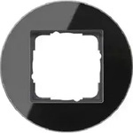 Gira Abdeckrahmen 1fach Gira Studio G Schwarz 0211135