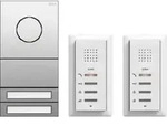Gira ZFH-Paket Audio System 106 Edelstahl 2407000