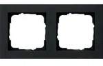 Gira Abdeckrahmen 2-fach sw 021209