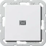 Gira Wippschalter Aus 2-polig System 55 reinweiss Kontroll 20A 283403