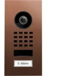 DoorBird D1101V Unterputz IP Video T&uuml;rsprechanlage Bronze-Optik als PVD