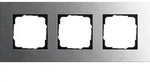 Gira 3-fach Abdeckrahmen Esprit Edelstahl 0213219