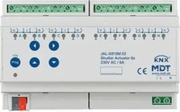 MDT JAL-0810M.02, MDT technologies Jalousieaktor 8-fach 8TE,REG,10A,230VAC